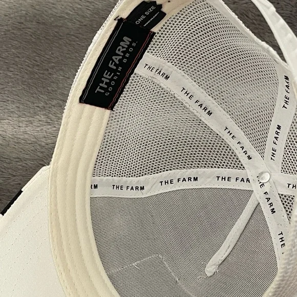 Goorin Bros White and Pink Flamingo Trucker Hat - Picture 3 of 3